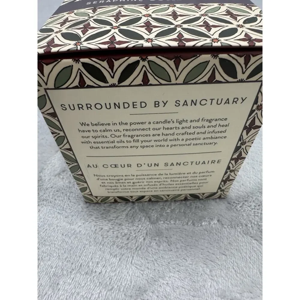 L'OR DE SERAPHINE No.21 Varanasi Oud & Sandalwood Scented Candle ~ 6.4oz NIB